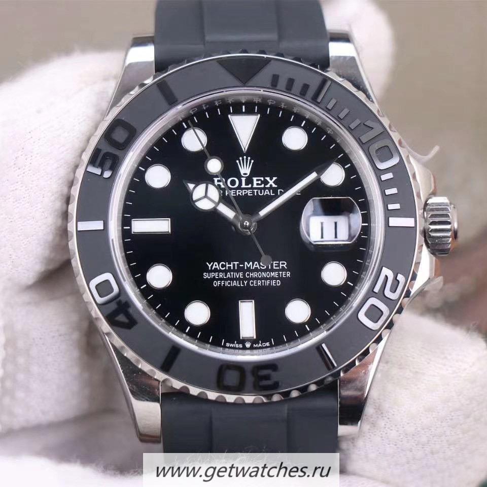 NEW Replica R01ex Yacht-Master 42 226659 VSF SS Black Dial 3235